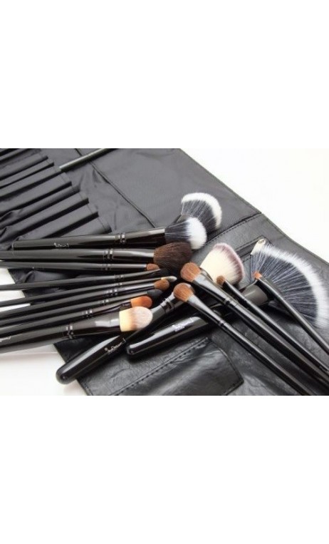 Šepetėliai makiažui 18vnt